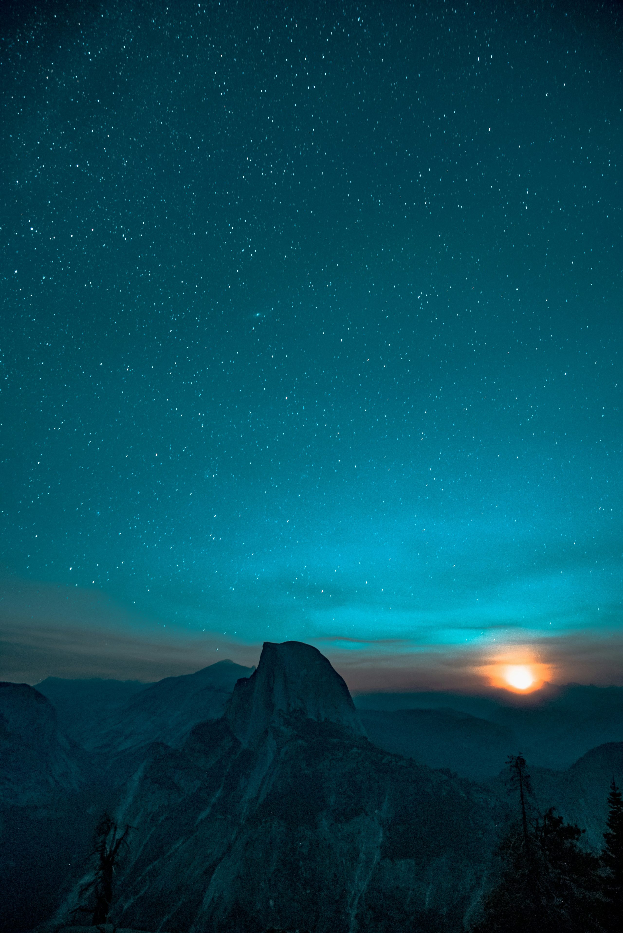 Nature Blue Night Sky