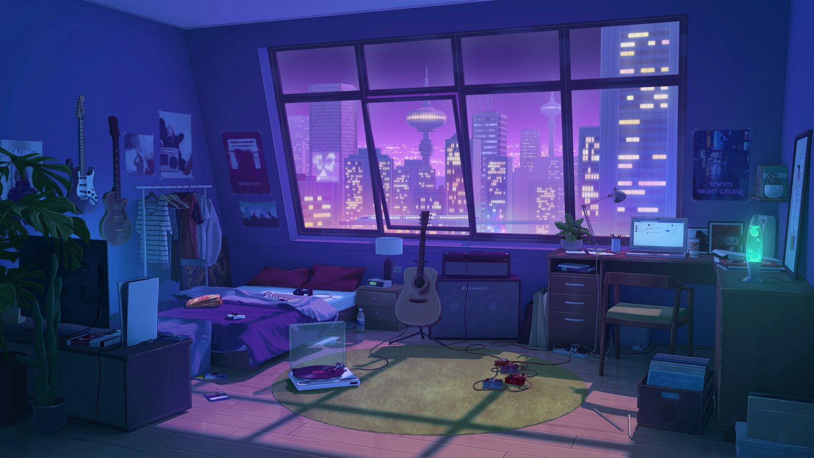 Night City Apartment Room