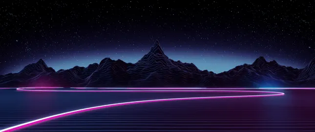 Landscape Synthwave