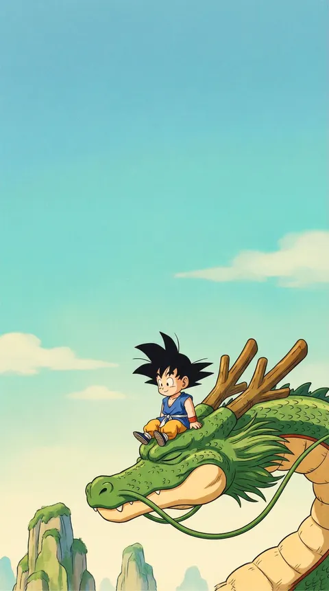 Dragon Ball Son Goku and Shenron